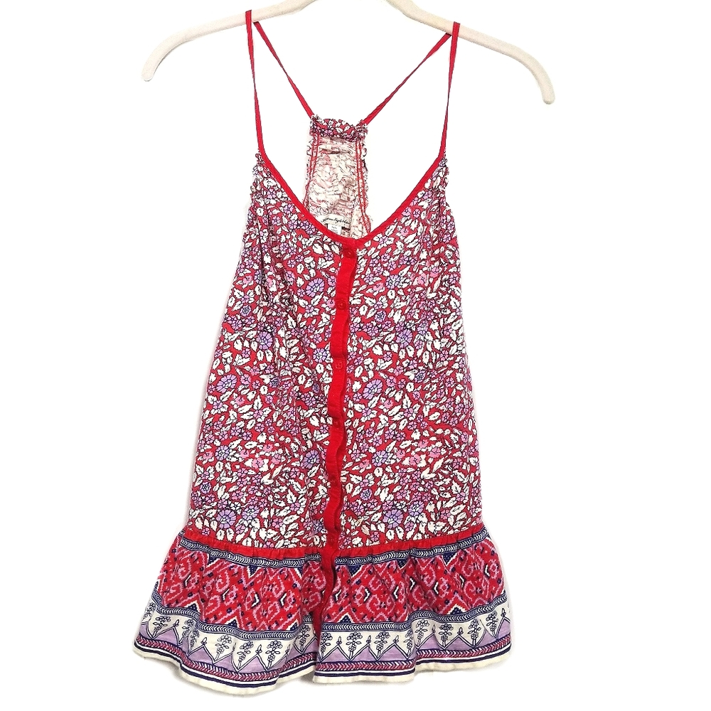 America Eagle Spaghetti Strap Tank